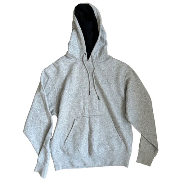 Champion Other - Champion Mens Gray Cotton Blend Midweight Fleece Long Sleeve Hoodie Medium